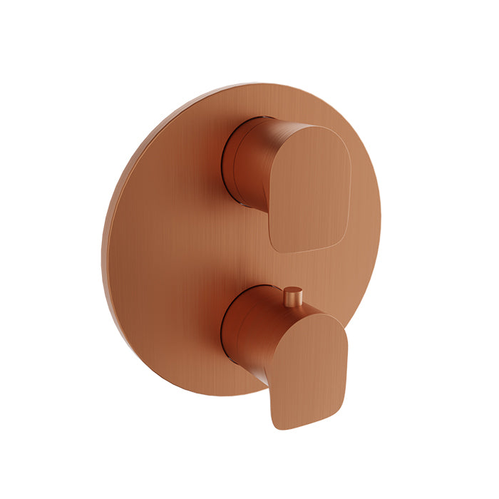 BARiL T45-9521-01-NS Trim Only For Thermostatic Pressure-Balanced Shower Control Valve With 2-Way Diverter