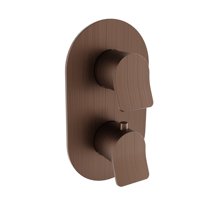 BARiL T46-9531-01-NS Trim Only For Thermostatic Pressure-Balanced Shower Control Valve With 3-Way Diverter