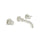 BARiL T66-8046-00L-050 Trim Only For Two Handles Wall-Mounted Lavatory Faucet