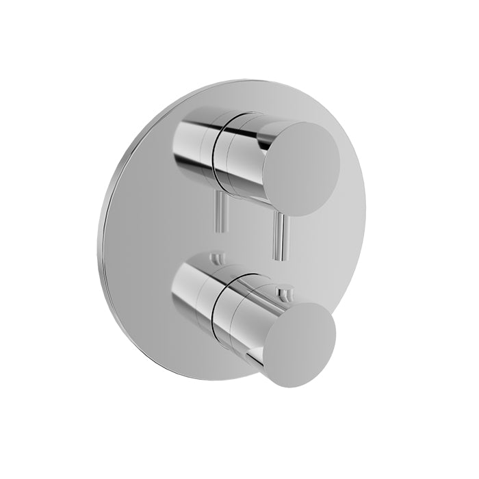 BARiL T66-9521-01-NS Trim Only For Thermostatic Pressure-Balanced Shower Control Valve With 2-Way Diverter