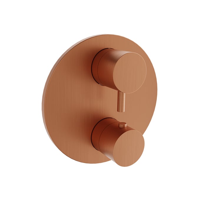 BARiL T66-9521-01-NS Trim Only For Thermostatic Pressure-Balanced Shower Control Valve With 2-Way Diverter