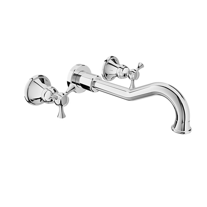 BARiL T71-8041-00L Trim Only For Two Handles Wall-Mounted Lavatory Faucet