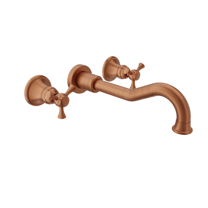 BARiL T71-8041-00L-100 Trim Only For Two Handles Wall-Mounted Lavatory Faucet