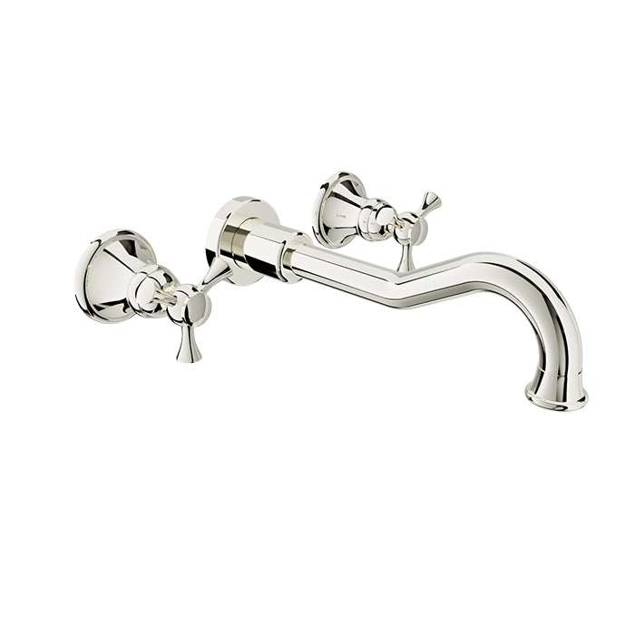 BARiL T71-8041-00L-050 Trim Only For Two Handles Wall-Mounted Lavatory Faucet
