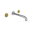 BARiL T80-8042-00L Trim Only For Two Handles Wall-Mounted Lavatory Faucet