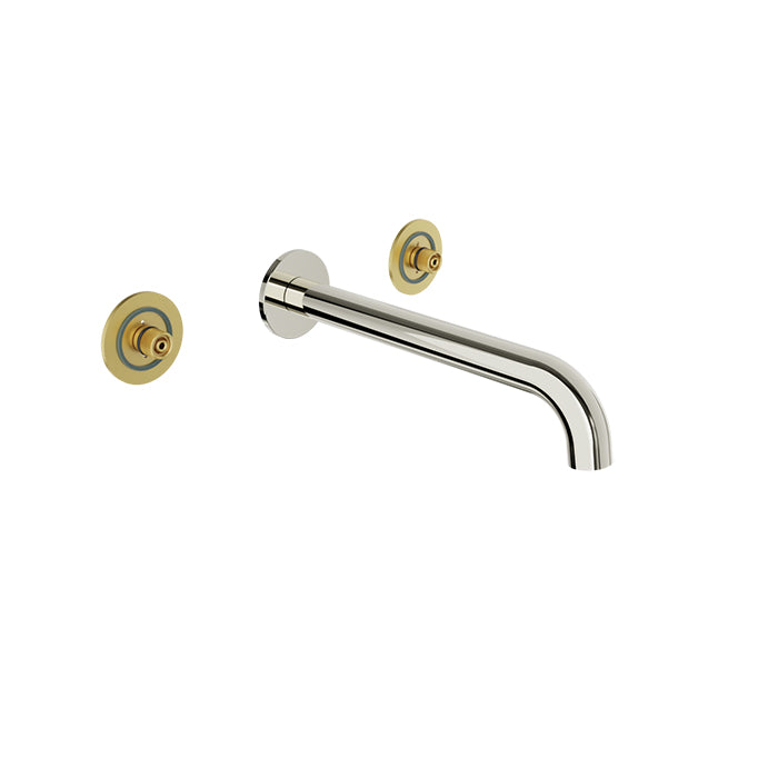 BARiL T80-8042-00L-050 Trim Only For Two Handles Wall-Mounted Lavatory Faucet