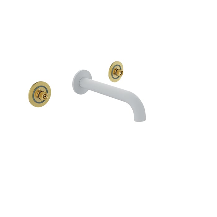 BARiL T80-8046-00L-100 Trim Only For Two Handles Wall-Mounted Lavatory Faucet - Parent