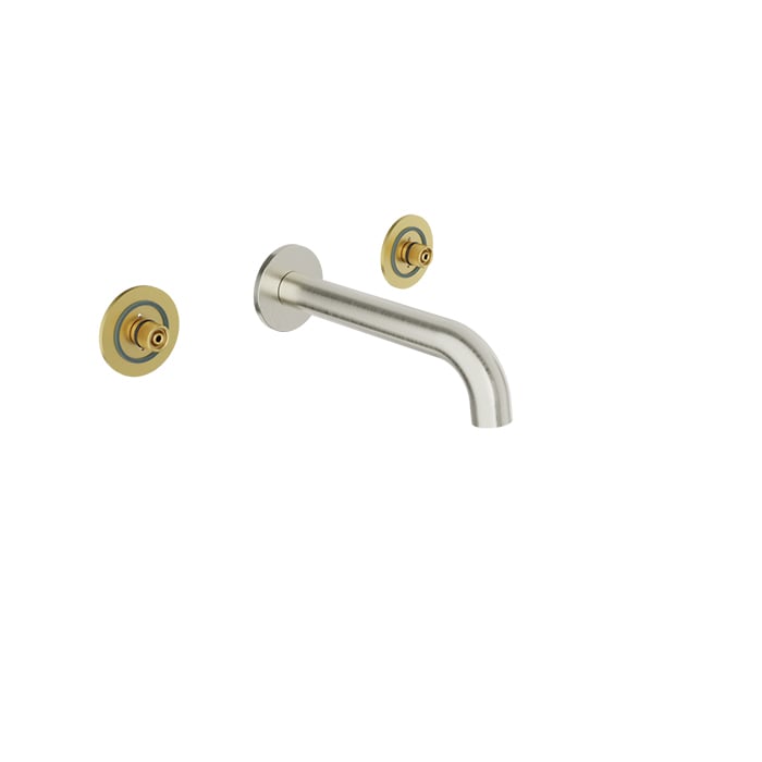 BARiL T80-8046-00L-050 Trim Only For Two Handles Wall-Mounted Lavatory Faucet
