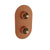 BARiL T80-9511-01 Trim Only For Thermostatic Pressure-Balanced Shower Control Valve With 1-Way Diverter