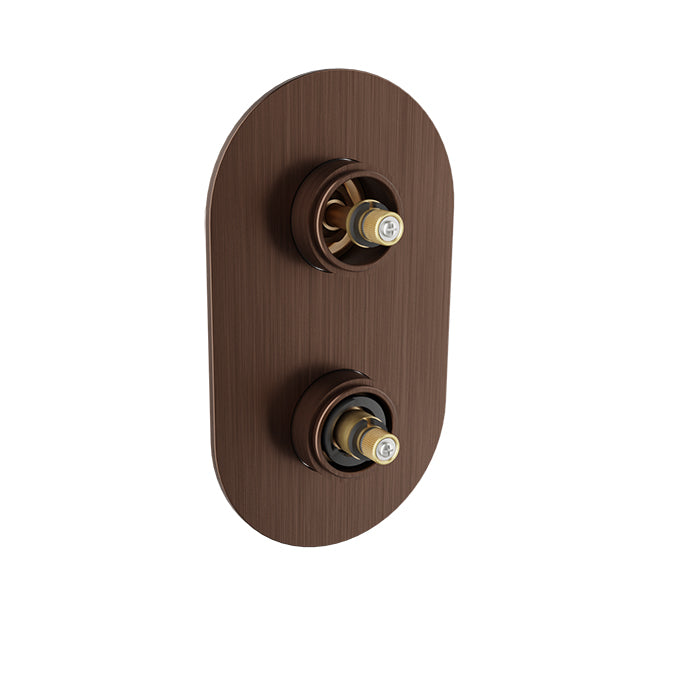 BARiL T80-9521-01 Trim Only For Thermostatic Pressure-Balanced Shower Control Valve With 2-Way Diverter