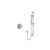 BARiL TRO-2102-20 Trim Only For Pressure Balanced Shower Kit