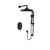 BARiL TRO-2804-20-NS Trim Only For Pressure Balanced Shower Kit
