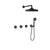 BARiL TRO-3302-20-NS Trim Only For Thermostatic Shower Kit