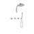 BARiL TRO-3302-47 Trim Only For Thermostatic Shower Kit
