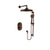 BARiL TRO-4203-20 Trim Only For Thermostatic Pressure-Balanced Shower Kit