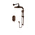 BARiL TRO-4205-20-NS Trim Only For Thermostatic Pressure-Balanced Shower Kit