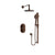 BARiL TRO-4207-46 Trim Only For Thermostatic Pressure-Balanced Shower Kit