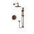 BARiL TRO-4208-66-NS Trim Only For Thermostatic Pressure-Balanced Shower Kit