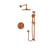 BARiL TRO-4208-66-NS Trim Only For Thermostatic Pressure-Balanced Shower Kit