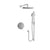 BARiL TRO-4209-45-NS Trim Only For Thermostatic Pressure-Balanced Shower Kit