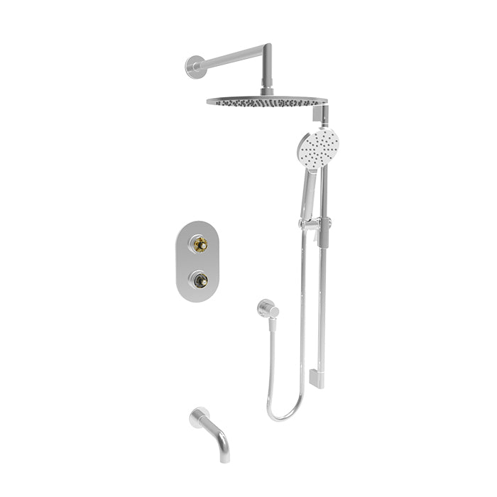 BARiL TRO-4303-80 Trim Only For Thermostatic Pressure-Balanced Shower Kit