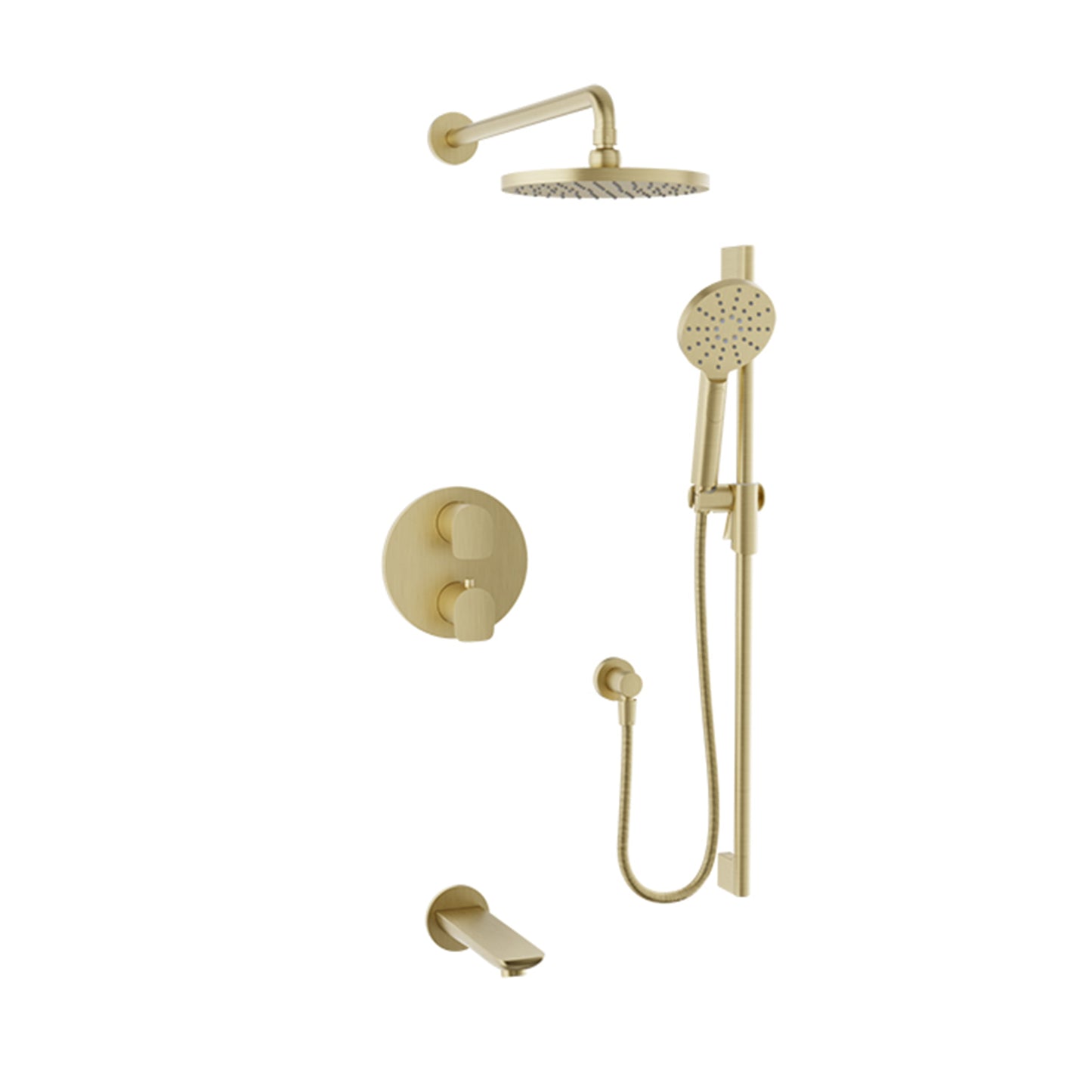 BARiL TRO-4307-45 Trim Only For Thermostatic Pressure-Balanced Shower Kit