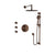 BARiL TRO-4393-66 Trim Only For Thermostatic Pressure-Balanced Shower Kit