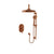 BARiL TRR-2802-20-NS Trim Only For Pressure Balanced Shower Kit