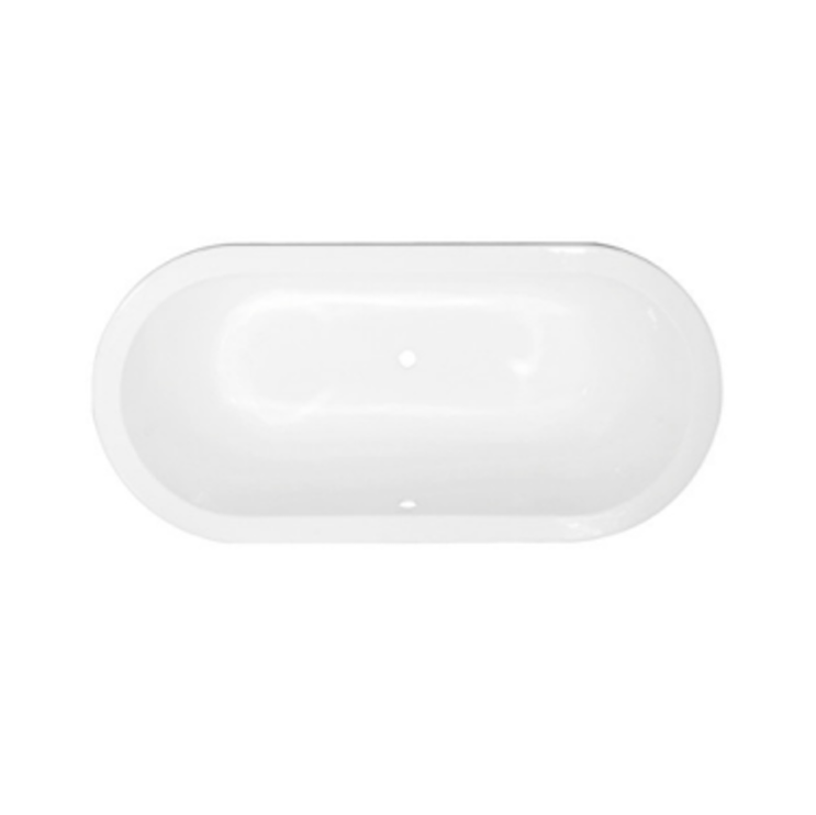 Devon & Devon BAYSWATER17 Cast iron bathtub for drop-in or under-mount installation