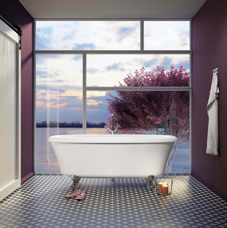 Bain Ultra BBCUOFN0T BALNEO 72 x 40 FREESTANDING Thermomasseur Air Bath Tub - Parent