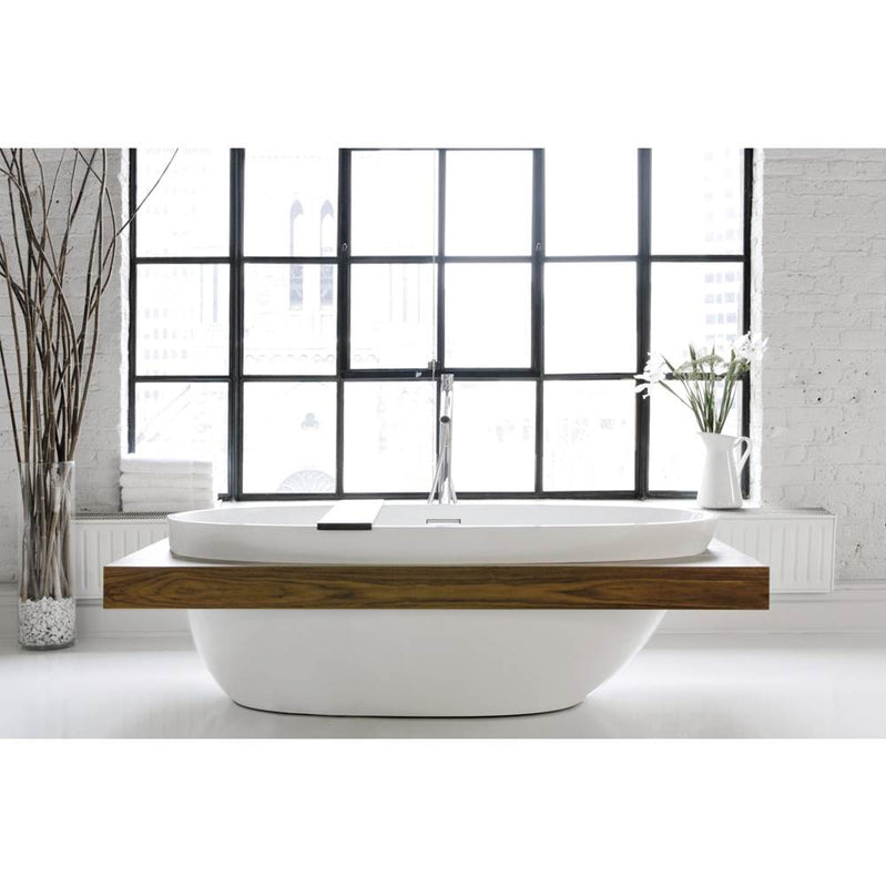 Wet Style BBE01-L-WHNT-MA Be Bath 66 X 34 X 22 - Fs - Built In Nt O/F Wh Drain - Parent