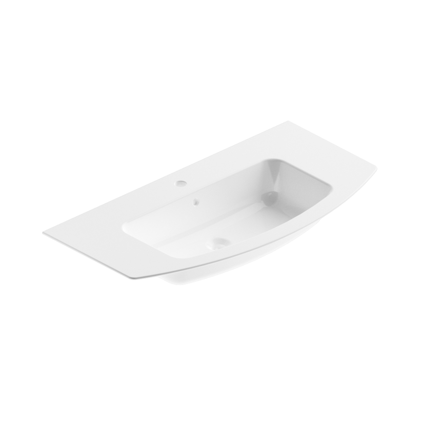 Berloni Bagno Mood Countertop Ceramic 1 taphole