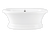 Bain Ultra BBNUOFP0T BALNEO 72 x 40 FREESTANDING Thermomasseur Air Bath Tub - Parent