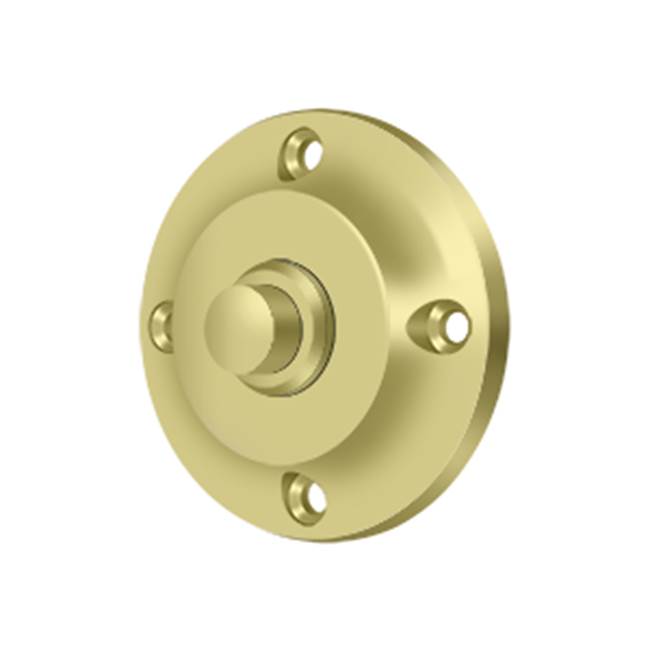Deltana BBR213 Bell Button, Round Contemporary