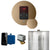 Mr. Steam BBR Basic Butler Steam Shower Control Package with Round iTempo Control and Steamhead - Parent