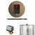 Mr. Steam BBRL Basic Butler Steam Shower Control Package with Round iTempo Control and Linear Steamhead