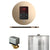 Mr. Steam BBRL Basic Butler Steam Shower Control Package with Round iTempo Control and Linear Steamhead