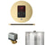Mr. Steam BBRL Basic Butler Steam Shower Control Package with Round iTempo Control and Linear Steamhead