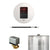Mr. Steam BBRL Basic Butler Steam Shower Control Package with Round iTempo Control and Linear Steamhead