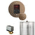 Mr. Steam BBR Basic Butler Steam Shower Control Package with Round iTempo Control and Steamhead