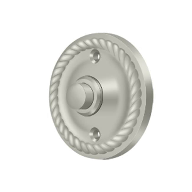Deltana BBRR213 Bell Button, Round With Rope