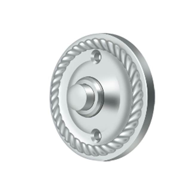 Deltana BBRR213 Bell Button, Round With Rope
