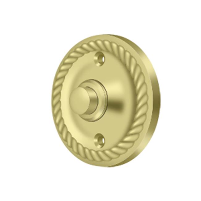 Deltana BBRR213 Bell Button, Round With Rope