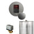 Mr. Steam BBR Basic Butler Steam Shower Control Package with Round iTempo Control and Steamhead