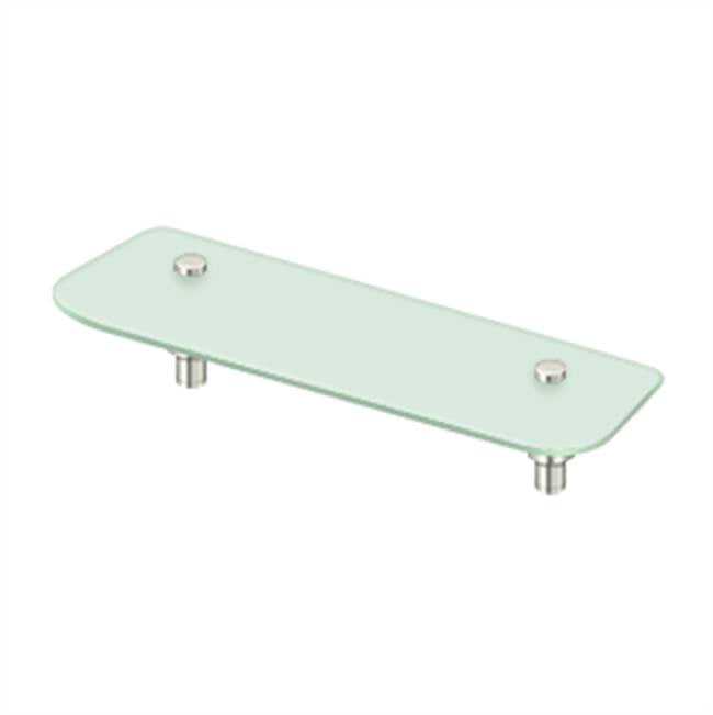 Deltana BBS75 15-3/4 Frosted Glass Shelf BBS Series