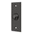 Deltana BBS333 Bell Button, Rectangular Contemporary