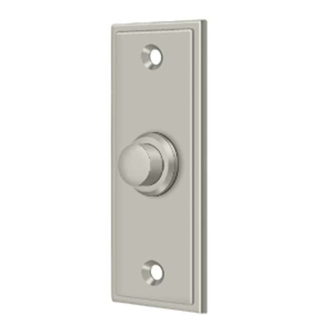 Deltana BBS333 Bell Button, Rectangular Contemporary