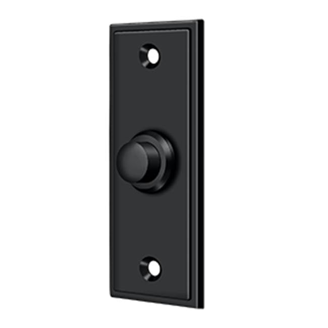 Deltana BBS333 Bell Button, Rectangular Contemporary