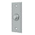 Deltana BBS333 Bell Button, Rectangular Contemporary
