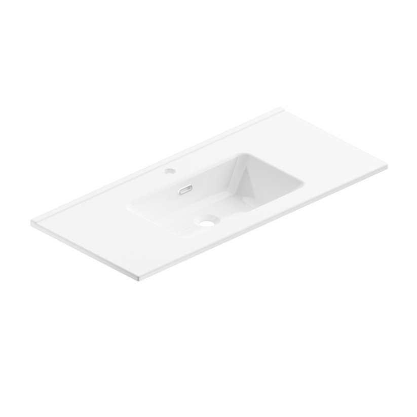 Berloni Bagno Countertop Ceramic 1 taphole